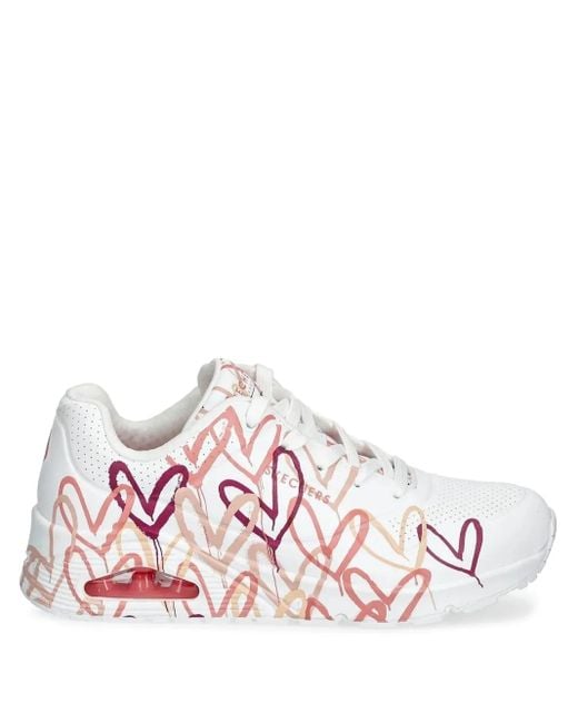Skechers Pink Spread The Love Sneakers