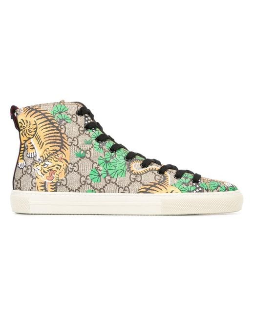 Gucci tiger high tops sales
