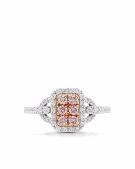 HYT Jewelry White Platinum Argyle Diamond Engagement Ring