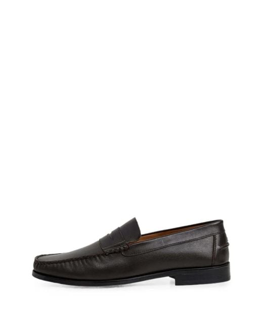 Hackett Handgenähte Loafer in Black für Herren