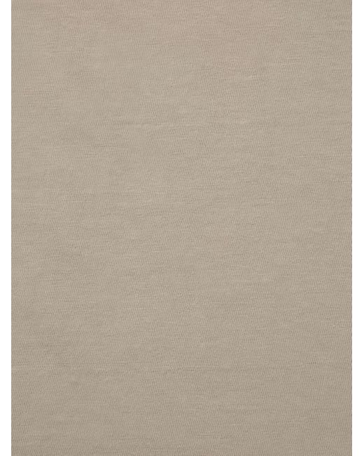 Visvim Gray Logo Print T-Shirt for men