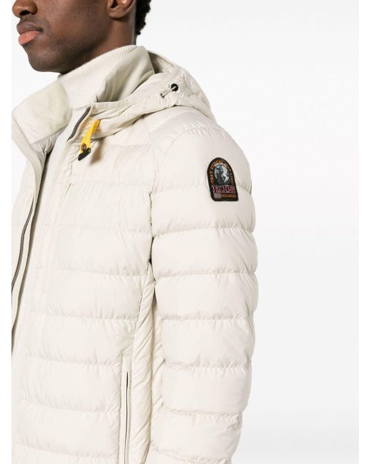 Parajumpers Ugo Quilted-finish Jacket in White for Men | Lyst Australia