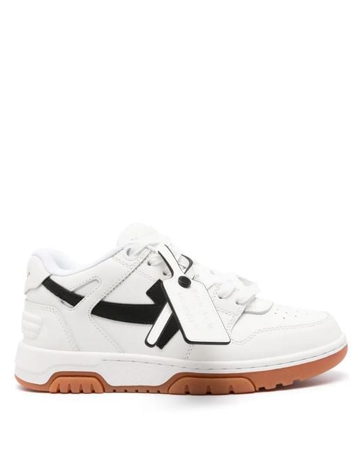 Off-White c/o Virgil Abloh White Out Of Office Lace-Up Sneakers