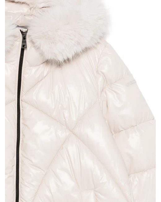 Geox White Backsie Jacket