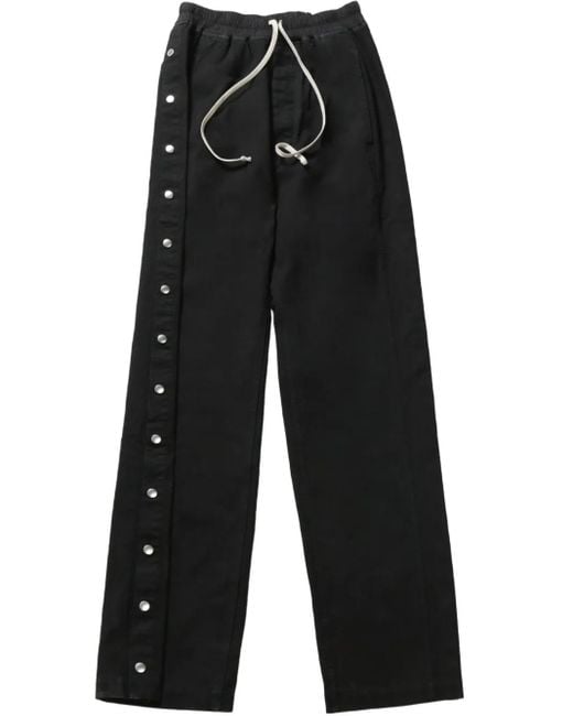 Rick Owens Pusher Trousers Black