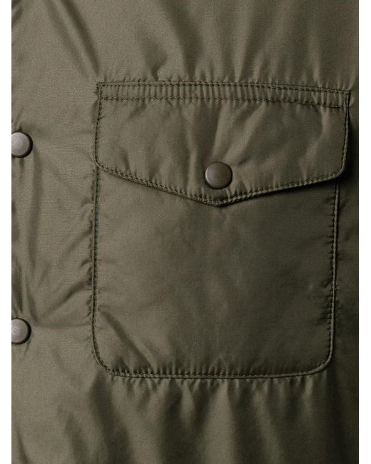 Aspesi Green Padded Shirt for men