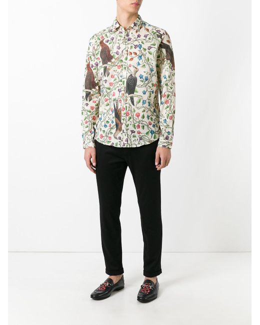 Gucci Birds Of Prey Print Shirt for Men | Lyst