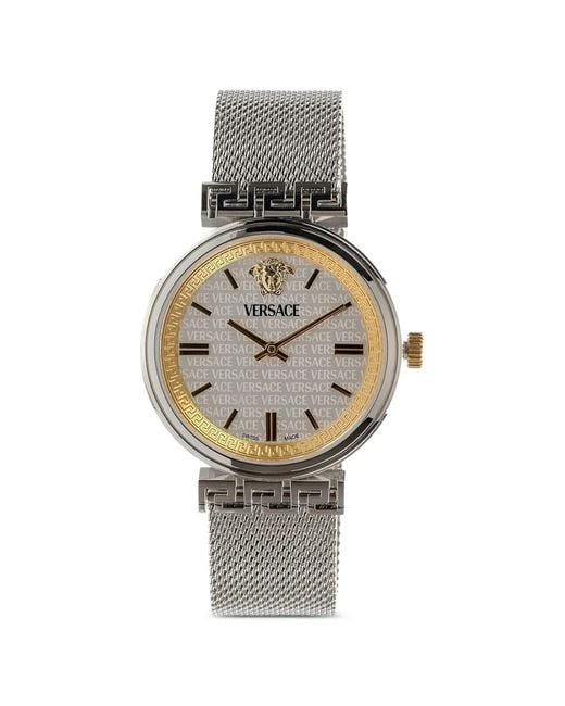Versace Gray Mythos 36Mm Watch