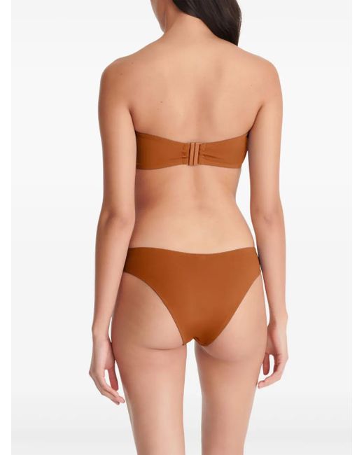 Eres Brown Coulisses Bikini Briefs