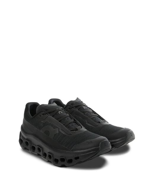 On Shoes Black Cloudmster Void Sneakers