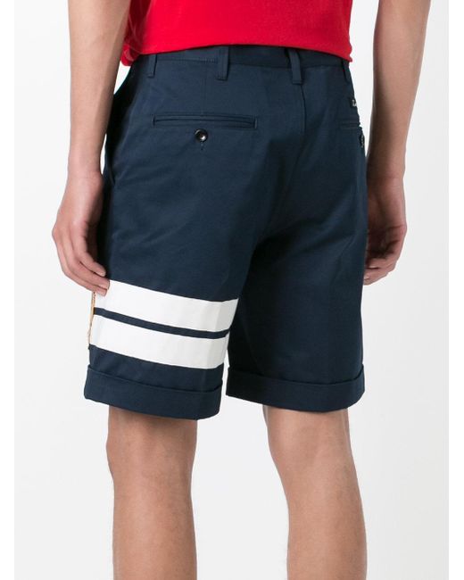 Gucci Bengal Tiger Bermuda Shorts in Blue for Men Lyst