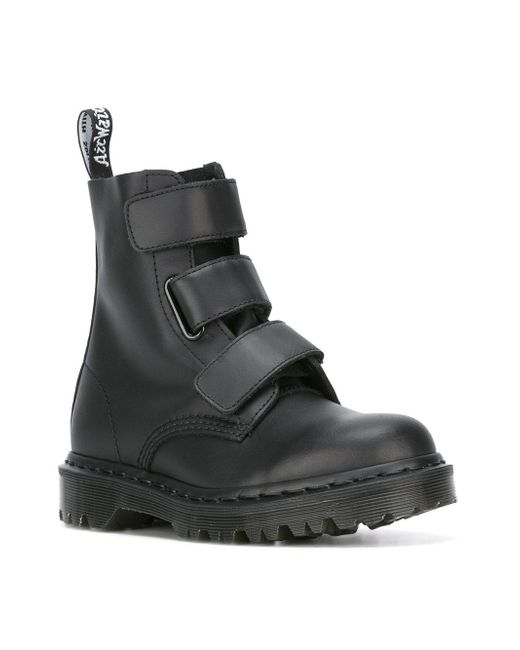 Dr martens coralia clearance black