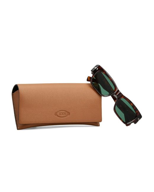 Tod's Green Square-Frame Sunglasses for men