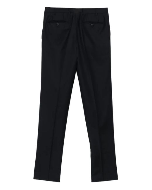 Canali Blue Wool Trousers for men