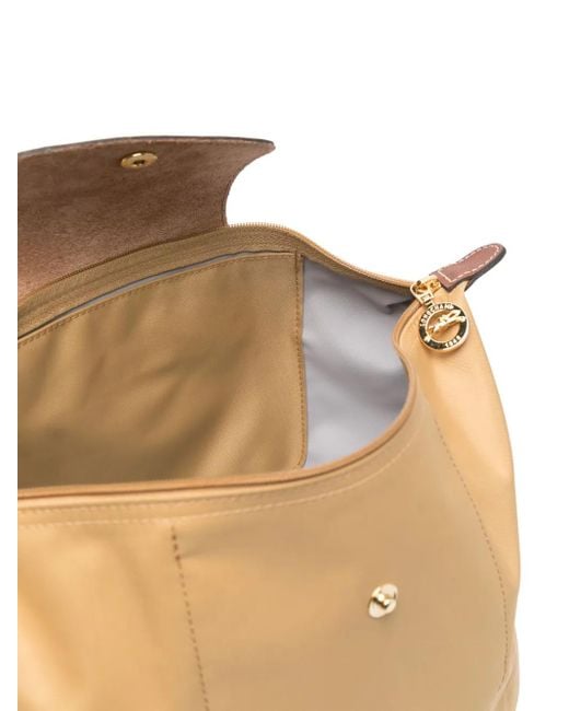 Mochila Le Pliage mediana Longchamp de color Natural
