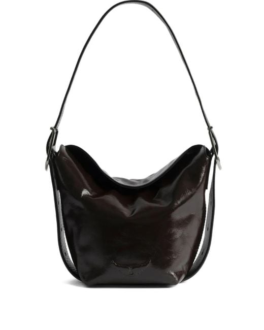 Zadig & Voltaire Black Jane Patent Bag