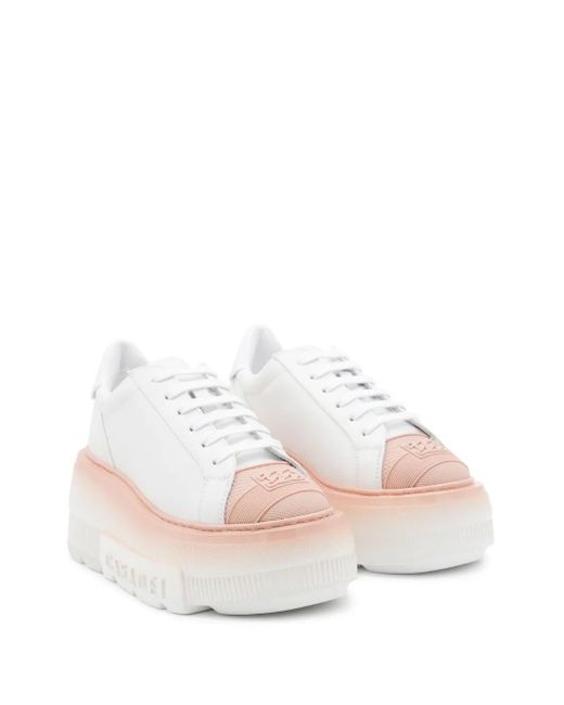 Casadei White Salen Trainers
