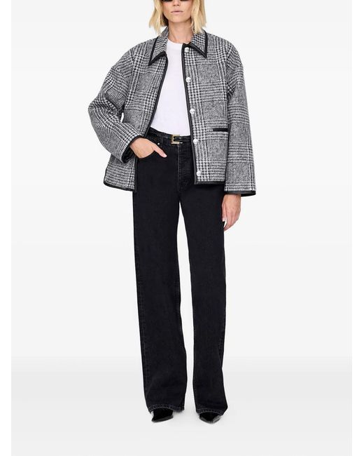 Anine Bing Gray Camden Jacket