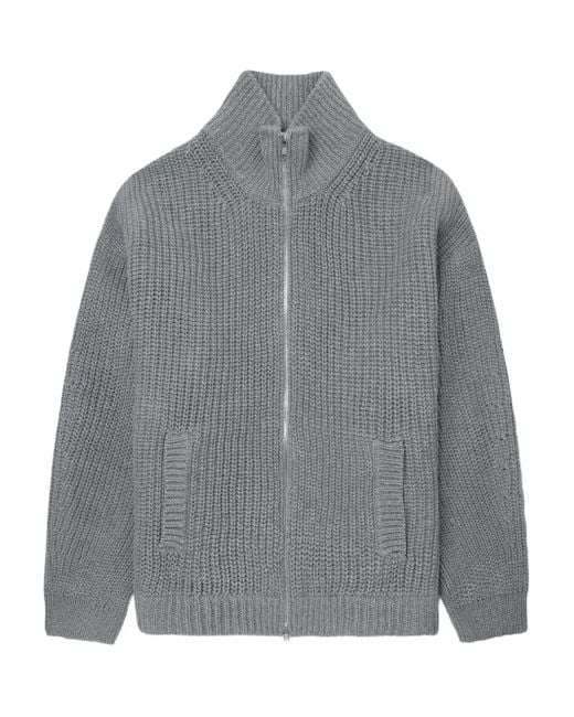 Veste Bomber Zippée À Col Montant Doublet pour homme en coloris Gray