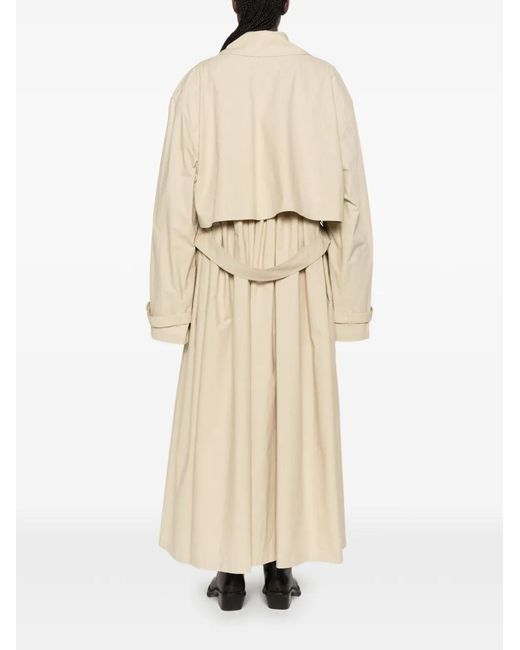 Calvin Klein White Mireille Belted Trench Coat