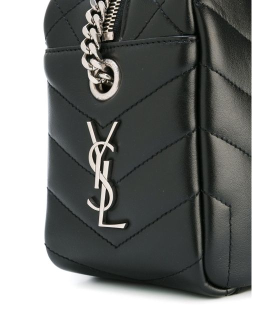 ysl small loulou black on black