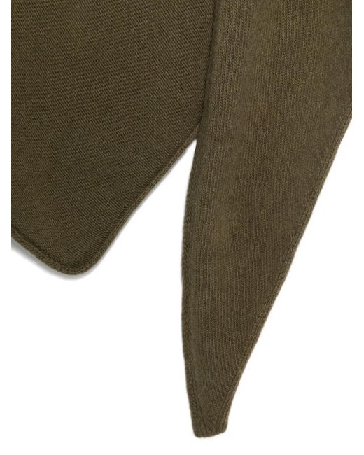 Sofie D'Hoore Green Marc Triangular Scarf