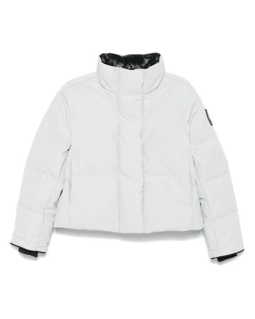 Canada Goose White Grandview Jacket