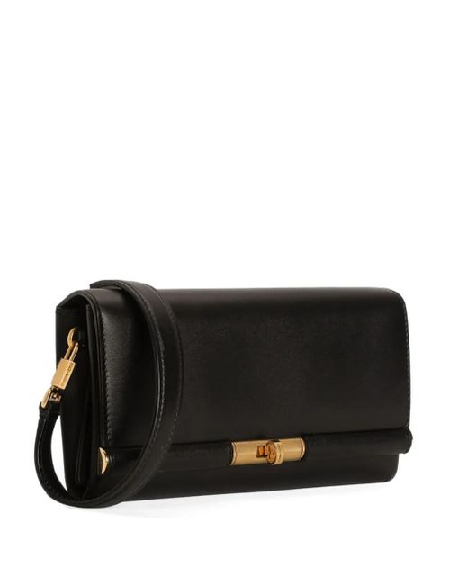 Dolce & Gabbana Black Shoulder Bag Marlene