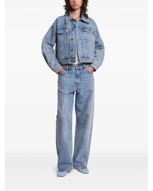 Hogan Blue Cotton Jacket