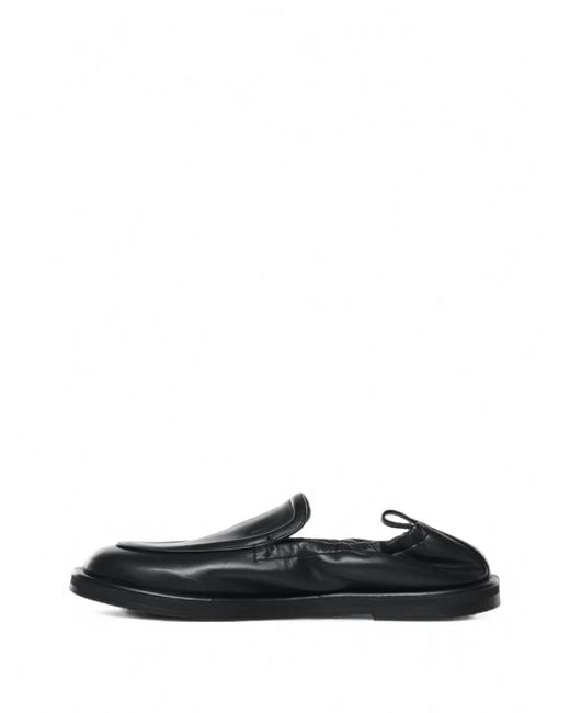 Studio Nicholson Black Donovan Elasticated Round-Toe Loafers for men