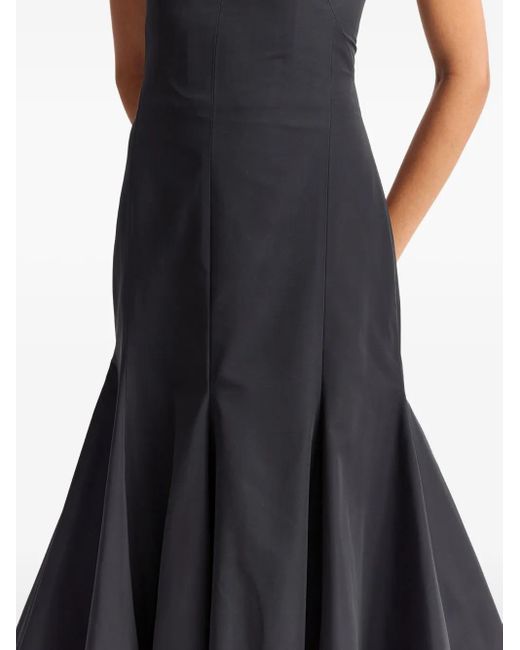 16Arlington Black Aia Midi Dress
