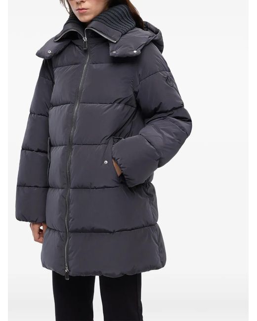 Pinko Gray Down Jacket