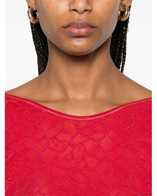 Pinko Red Cody Top