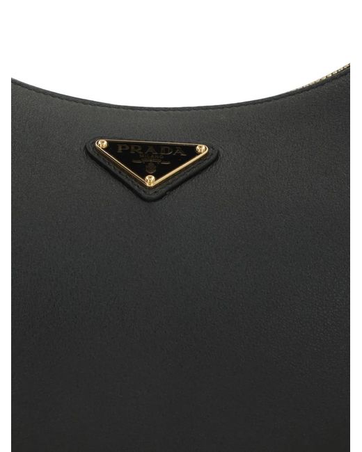 Borsa A Spalla Arqué di Prada in Black