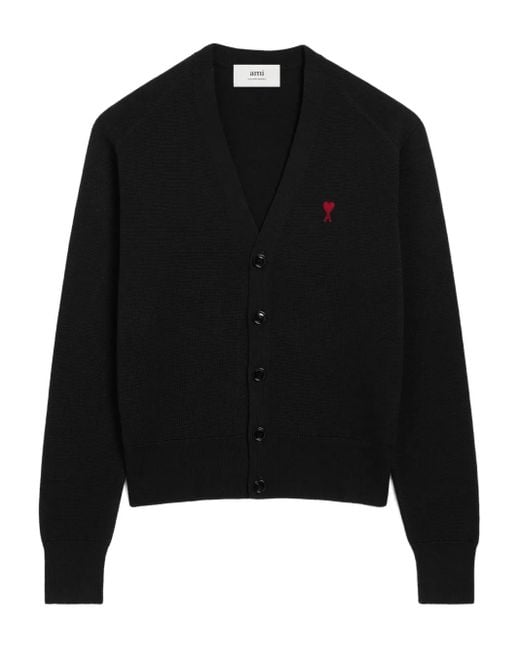 AMI Vest Met Logo in het Black voor heren