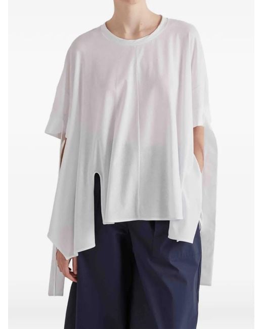 MEIMEIJ White Asymmetric Top