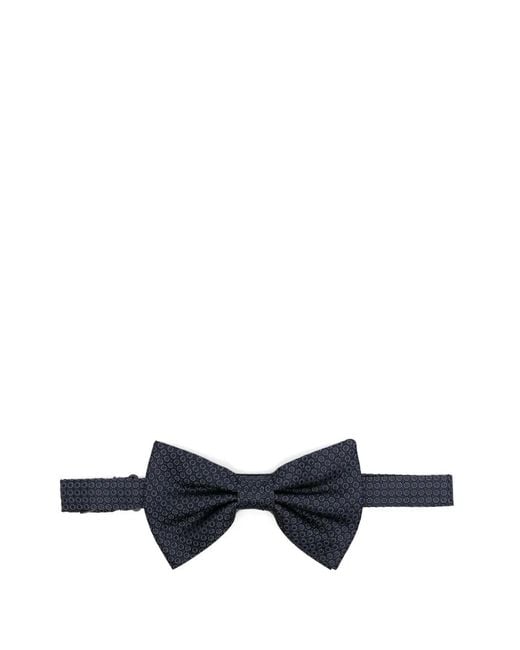Lady Anne Blue Silk Bow Tie for men