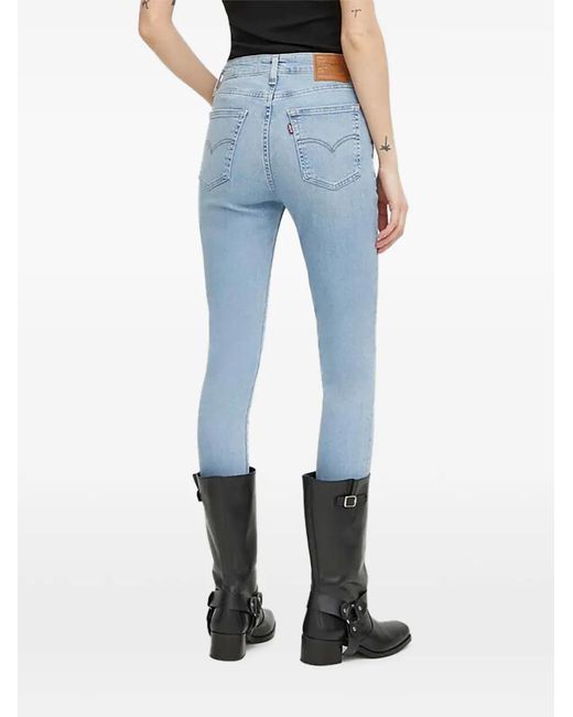 Levi's Blue Jean Skinny 721 À Bords Francs