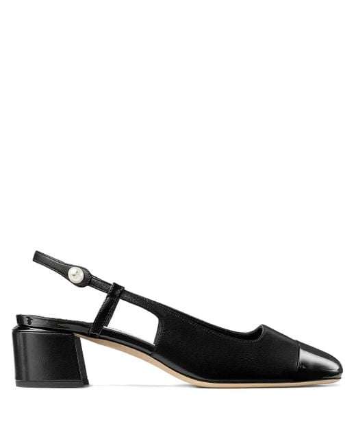 Pumps Elisa Con Cinturino Posteriore 45Mm di Jimmy Choo in Black
