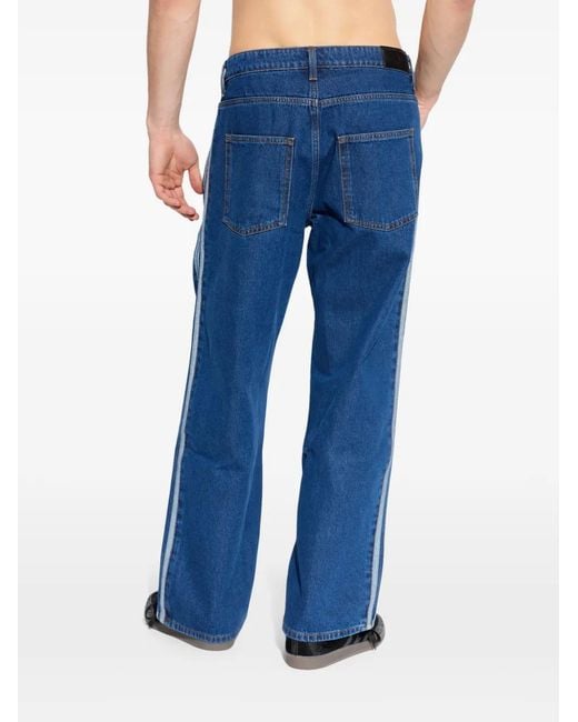 Adidas Blue Stripe Jeans for men