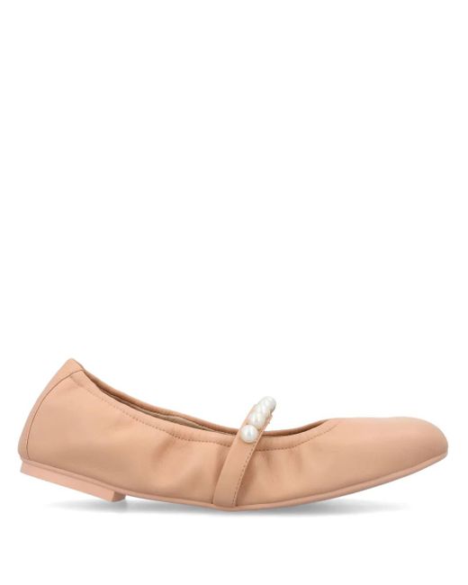 Stuart Weitzman Pink Flat Shoes