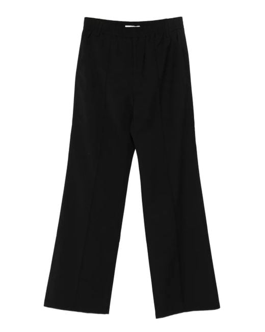 Tibi Black Hose mit elastischem Bund