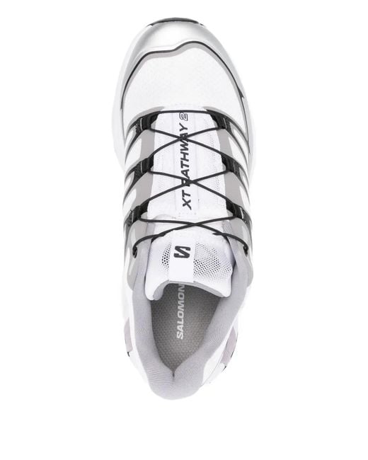 Salomon White Xt-Pathway 2 Sneakers