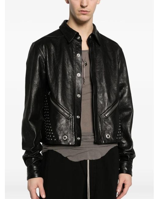 Sobrecamisa Tour Alice Rick Owens de hombre de color Black