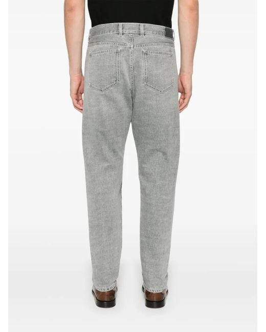 Jean À Coupe Fuselée Eleventy pour homme en coloris Gray