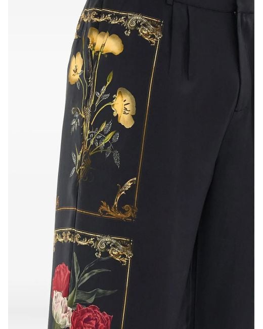 Pantalones rectos Magic in the manuscripts Camilla de hombre de color Blue