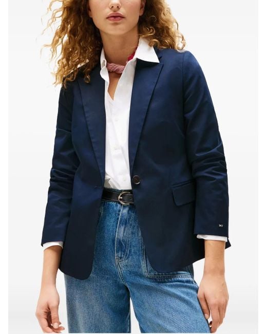 Tommy Hilfiger Blue Geknöpftes Sakko