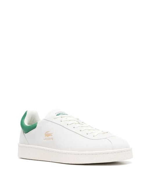 Lacoste White Baseshot Premium Sneakers for men