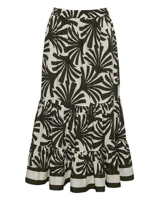 Cara Cara Chase Midi Skirt Natural