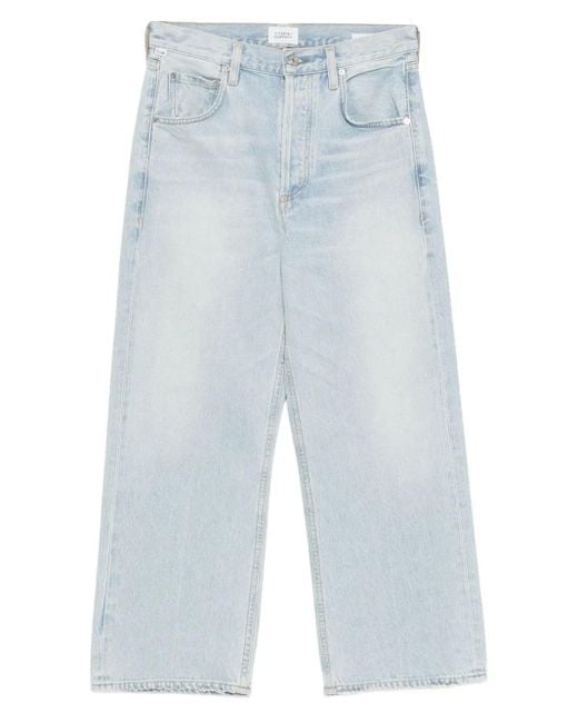 Citizens of Humanity Blue Gaucho Vintage Wide Leg Jeans